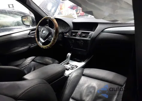 2013 BMW X3 xDrive28I z USA, uszkodzony, nr VIN 5UXWX9C56D0A22254